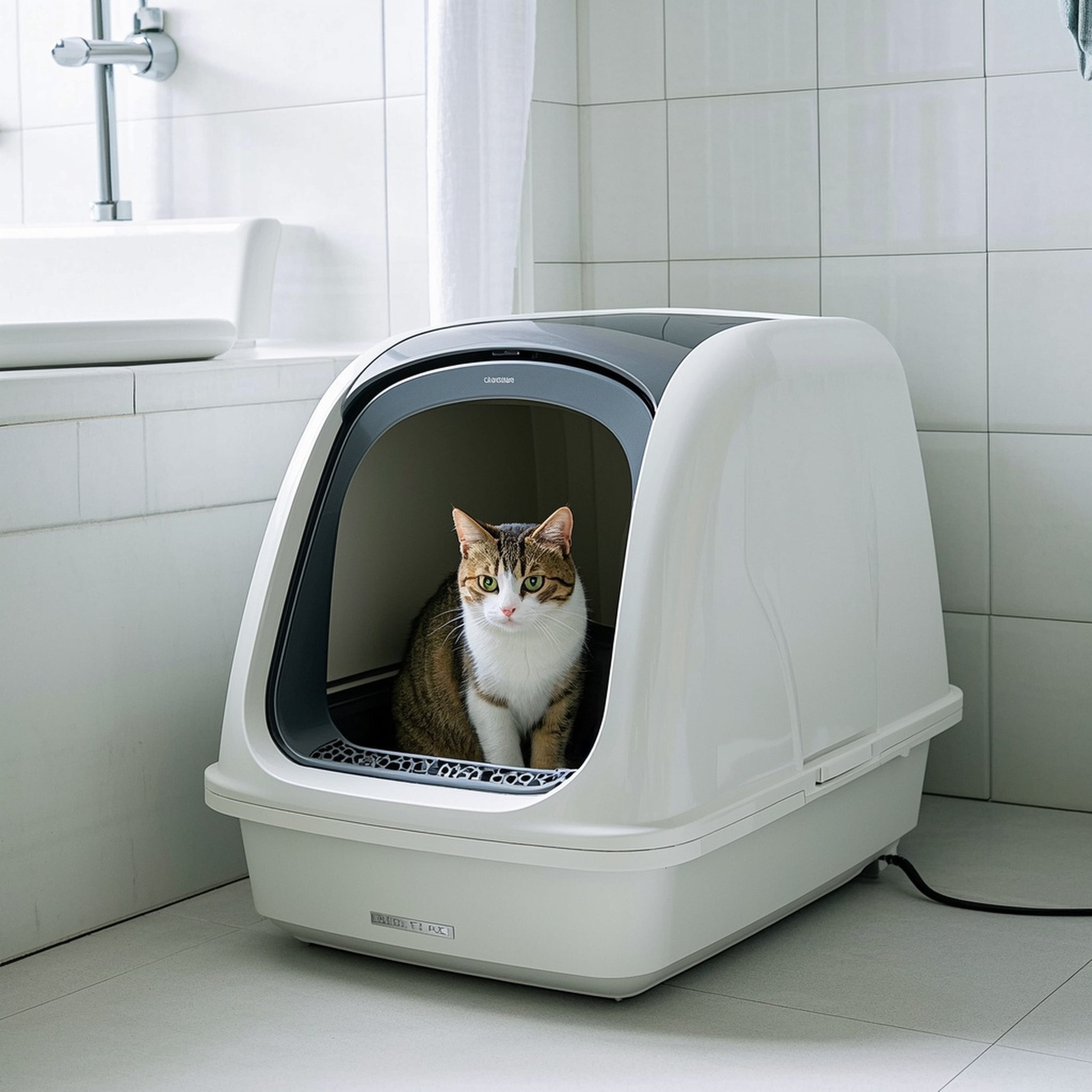 Self-Cleaning Litter Box