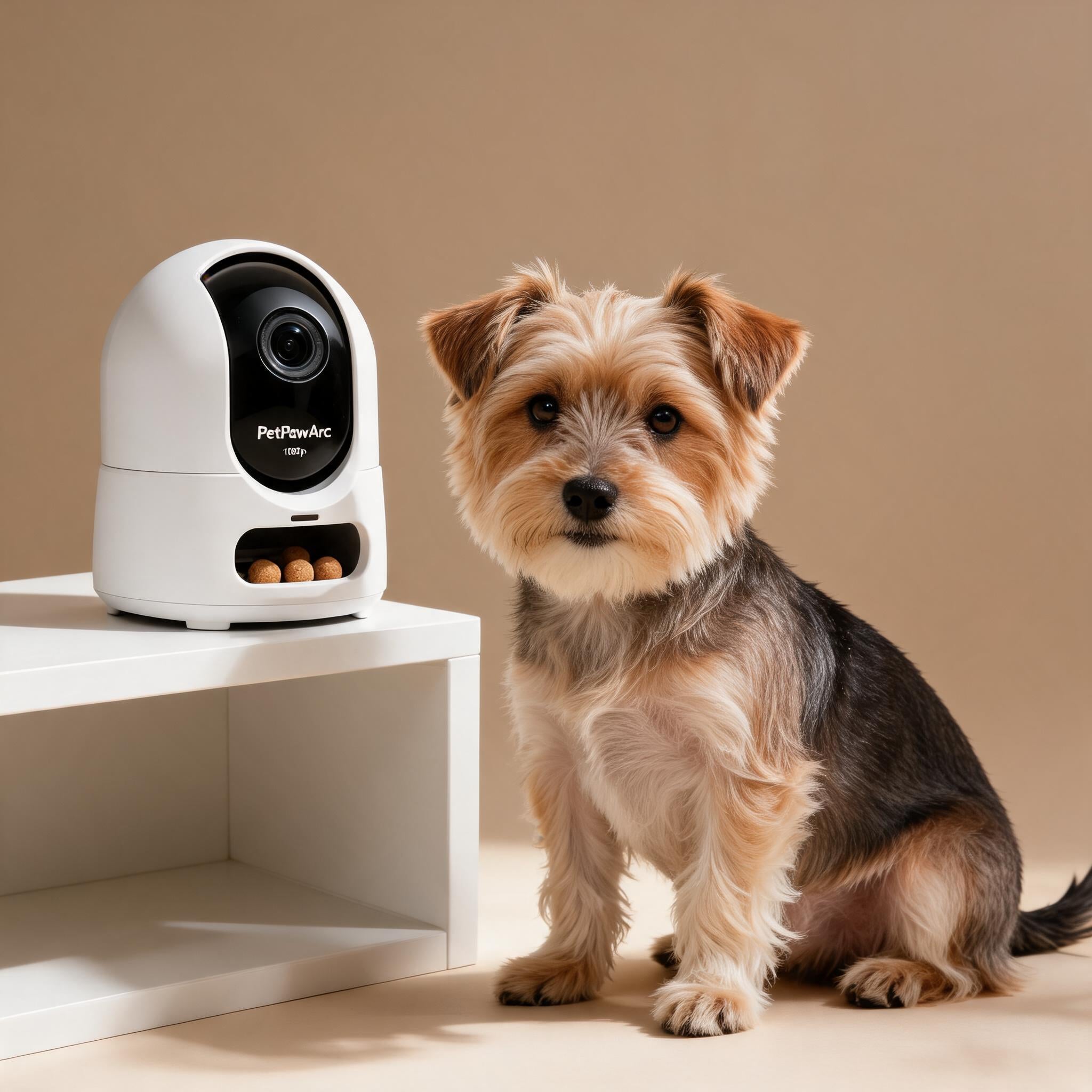 PetPawArc Pet Camera 1080p with Treat Dispenser