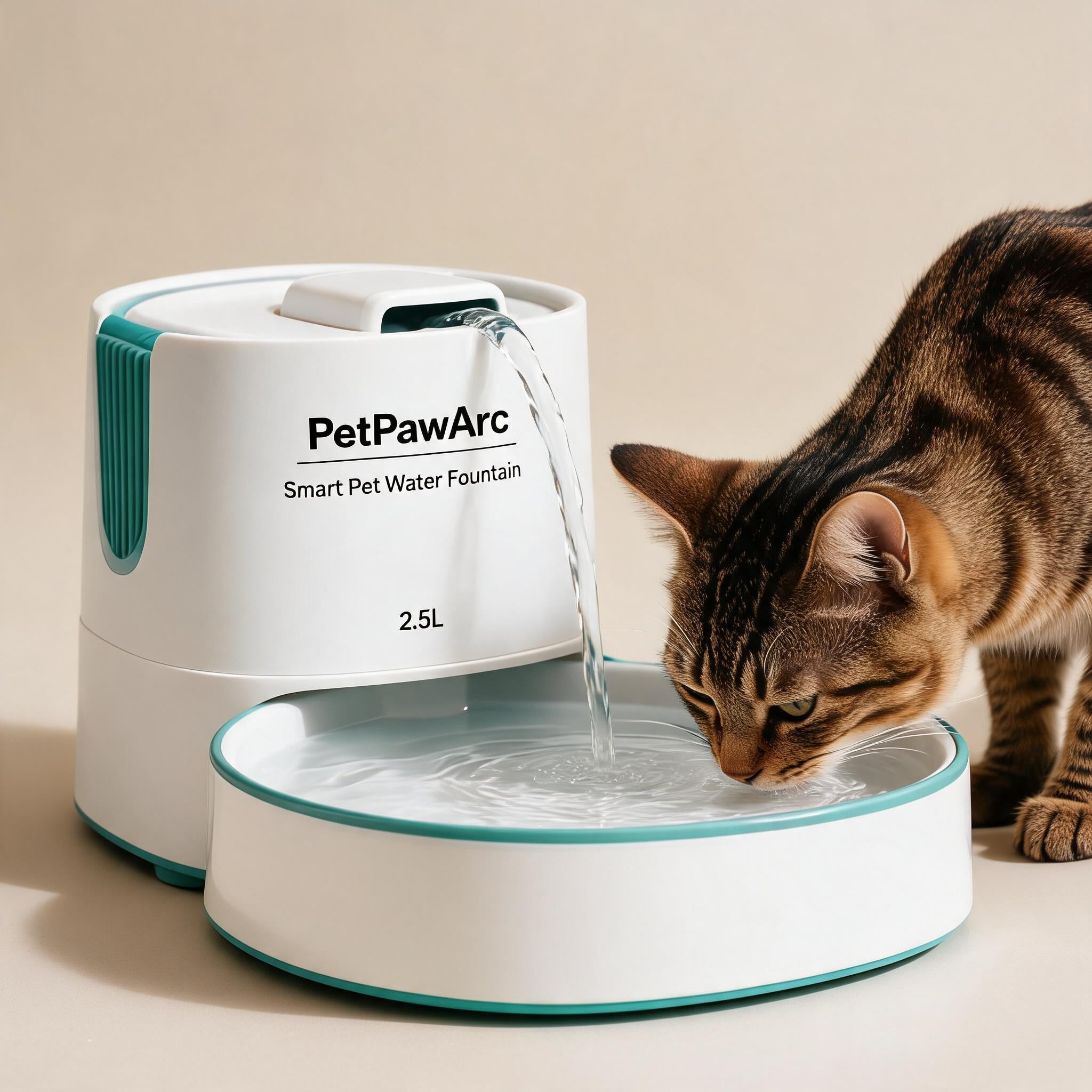 PetPawArc Smart Pet Water Fountain 2.5L