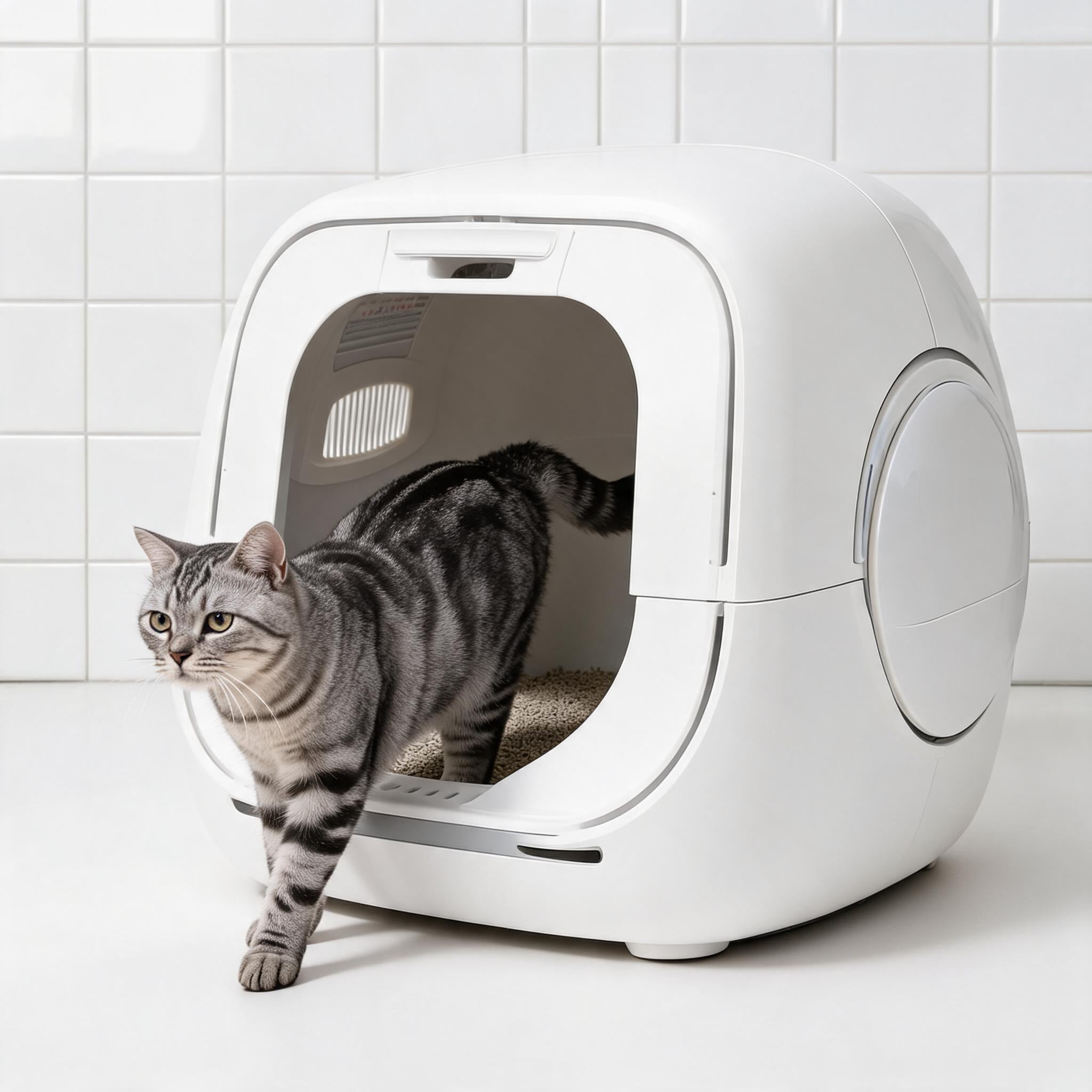 Self-Cleaning Litter Box