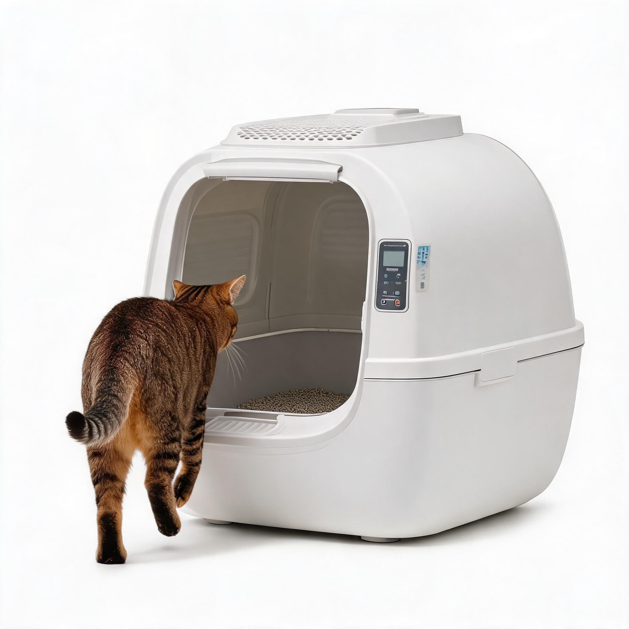 Self-Cleaning Litter Box