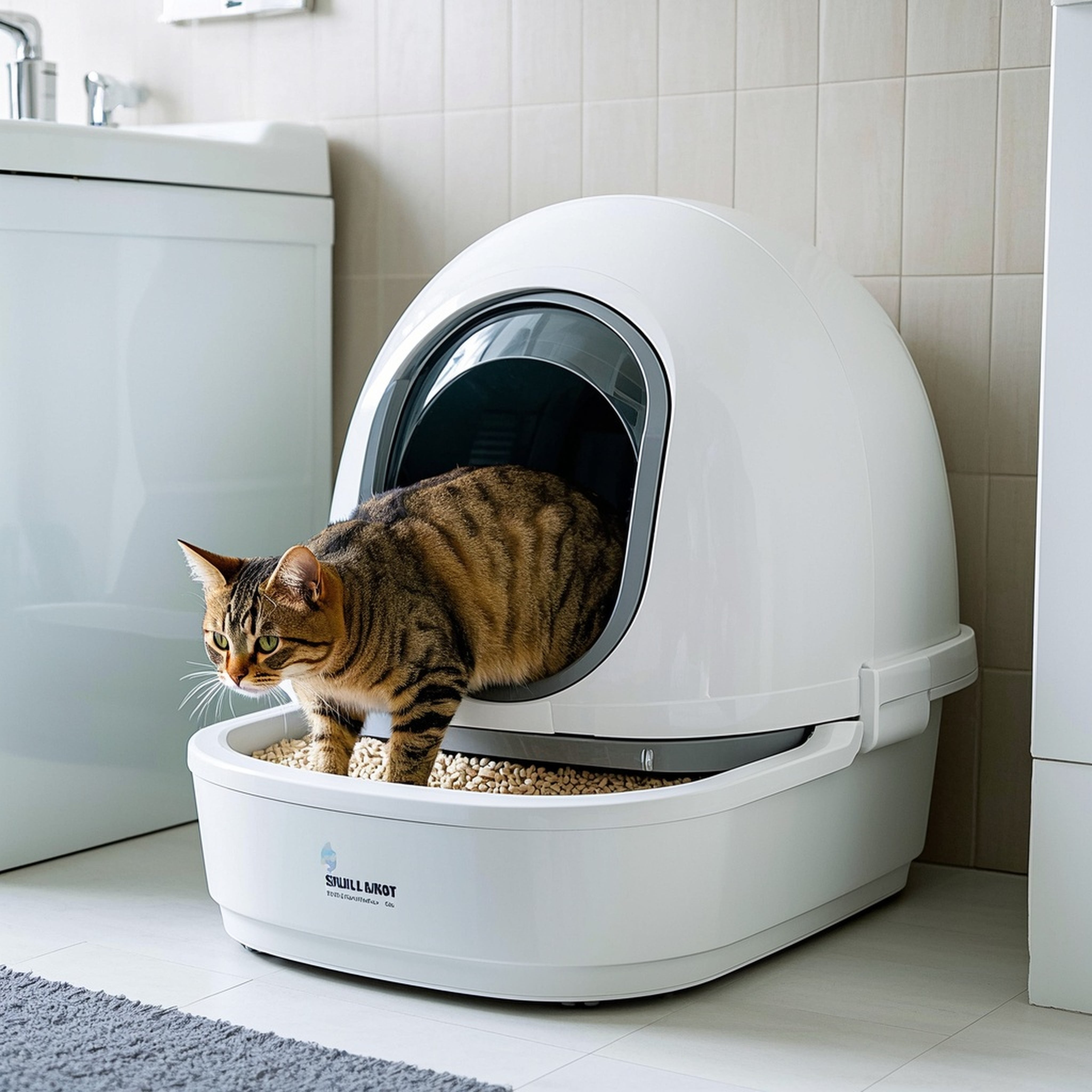 Self-Cleaning Litter Box